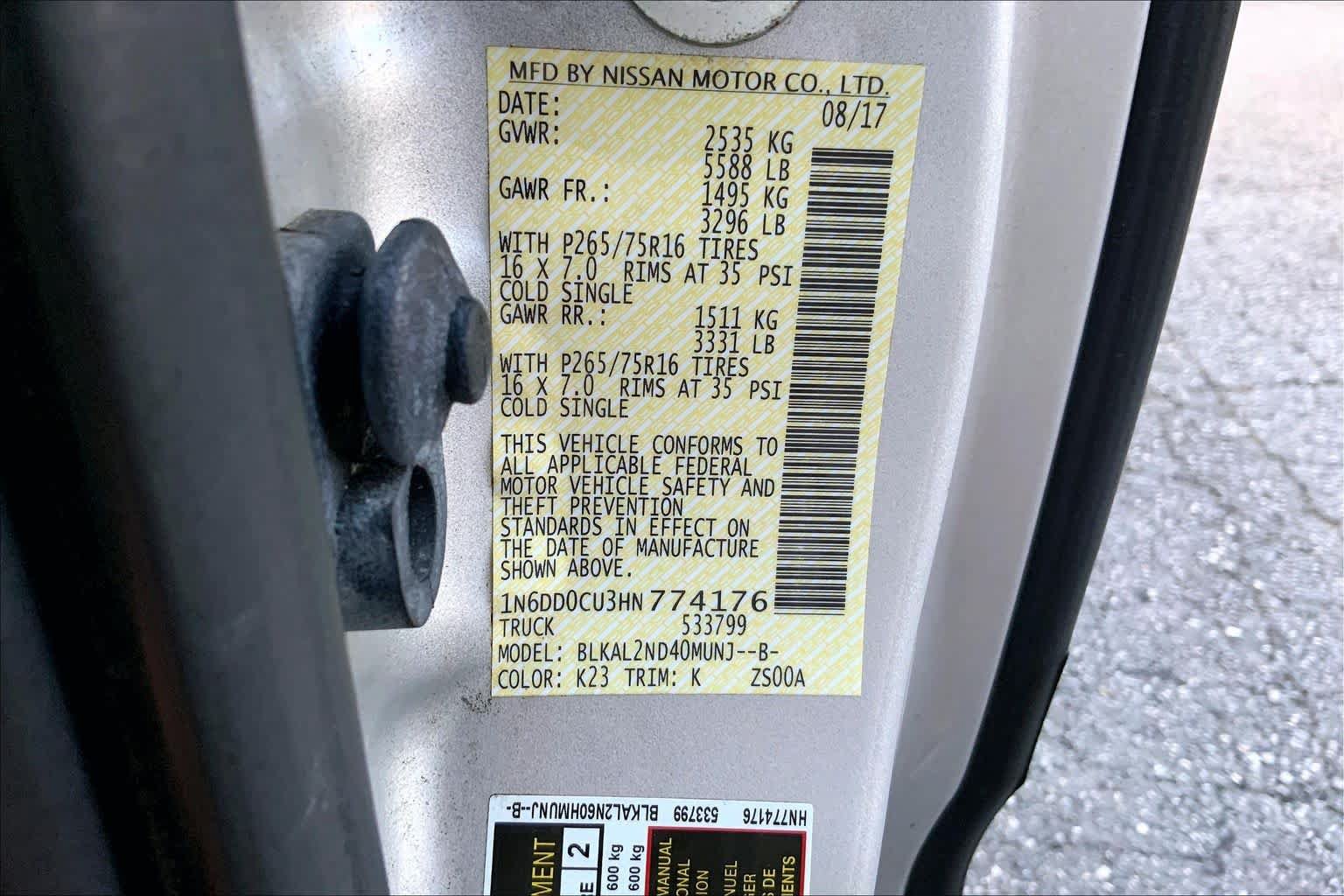 Used 2017 Nissan Frontier Desert Runner RWD image 28