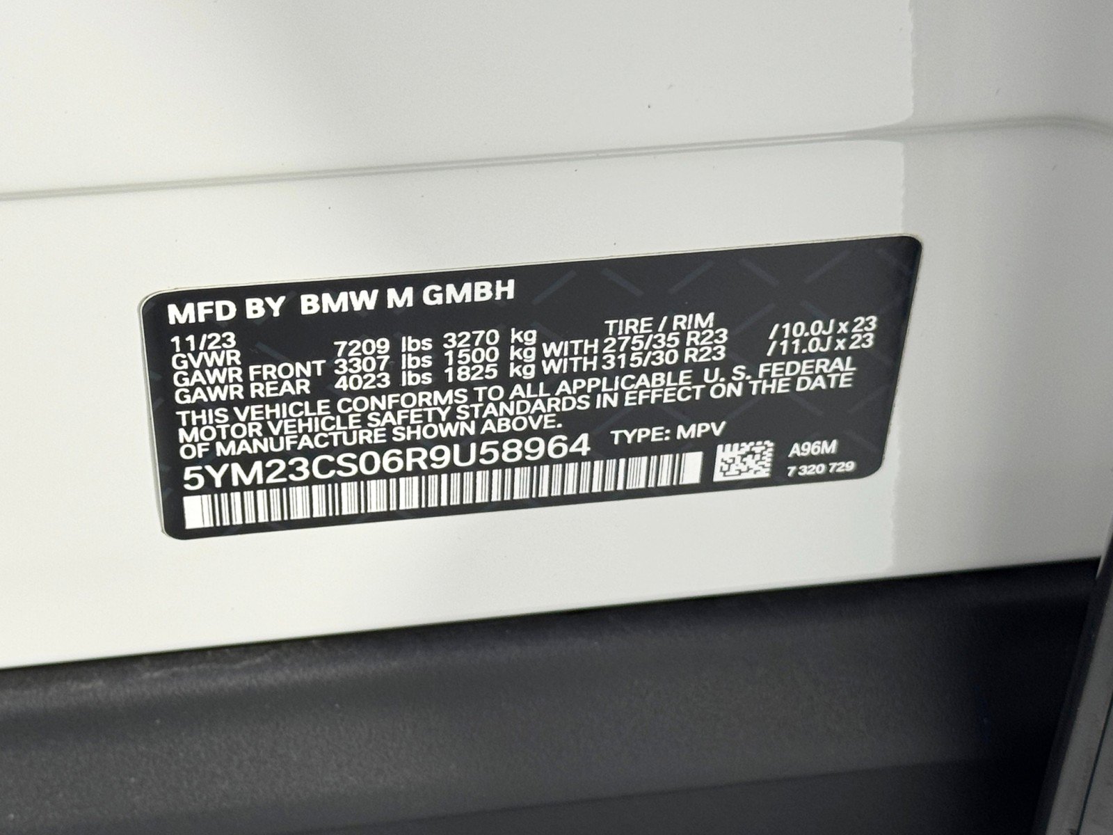 Used 2024 BMW XM AWD/4WD image 52