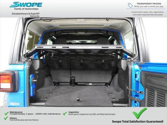 Certified 2025 Jeep Wrangler Unlimited Sport AWD/4WD image 25