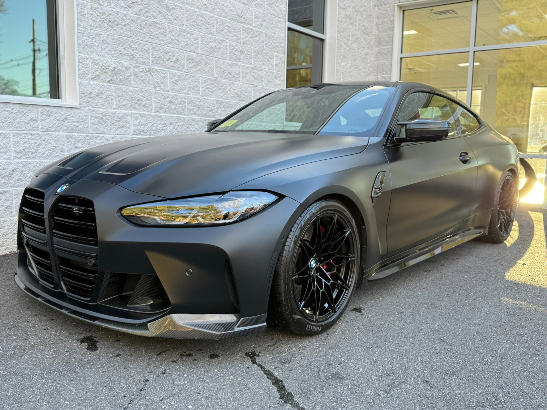 Used 2022 BMW M4 xDrive Competition w/ M Carbon Exterior Package image 3