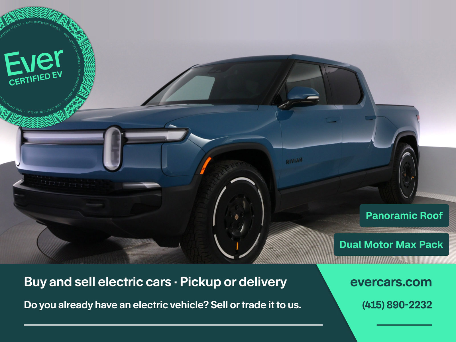 Used 2025 Rivian R1T Adventure Dual AWD/4WD image 1