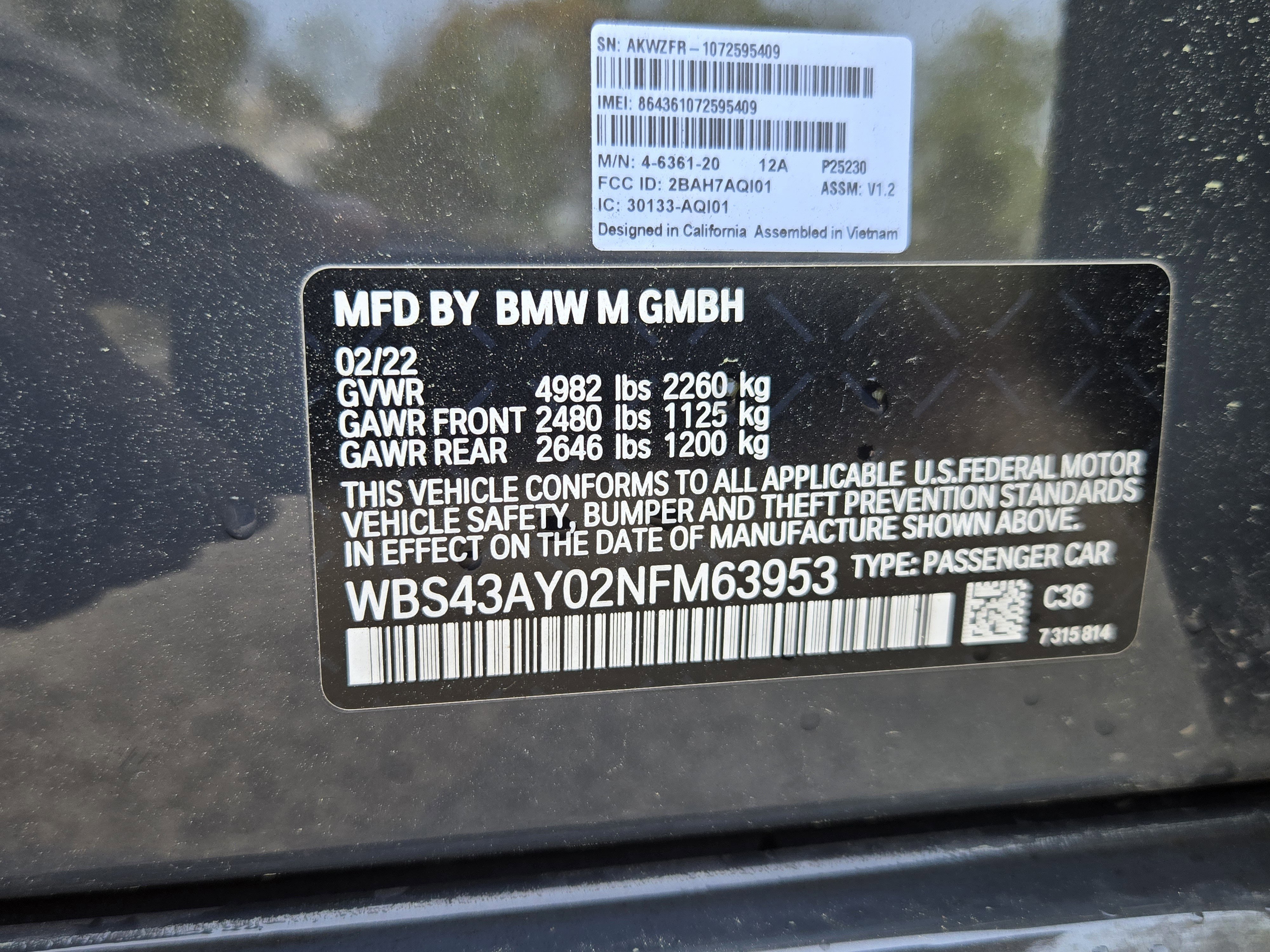 Used 2022 BMW M3 Competition w/ Executive Package image 32