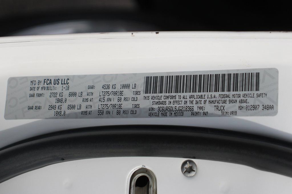Used 2018 RAM 2500 SLT AWD/4WD image 49