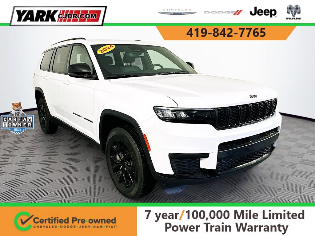 Certified 2024 Jeep Grand Cherokee L Laredo AWD/4WD 360° Tour