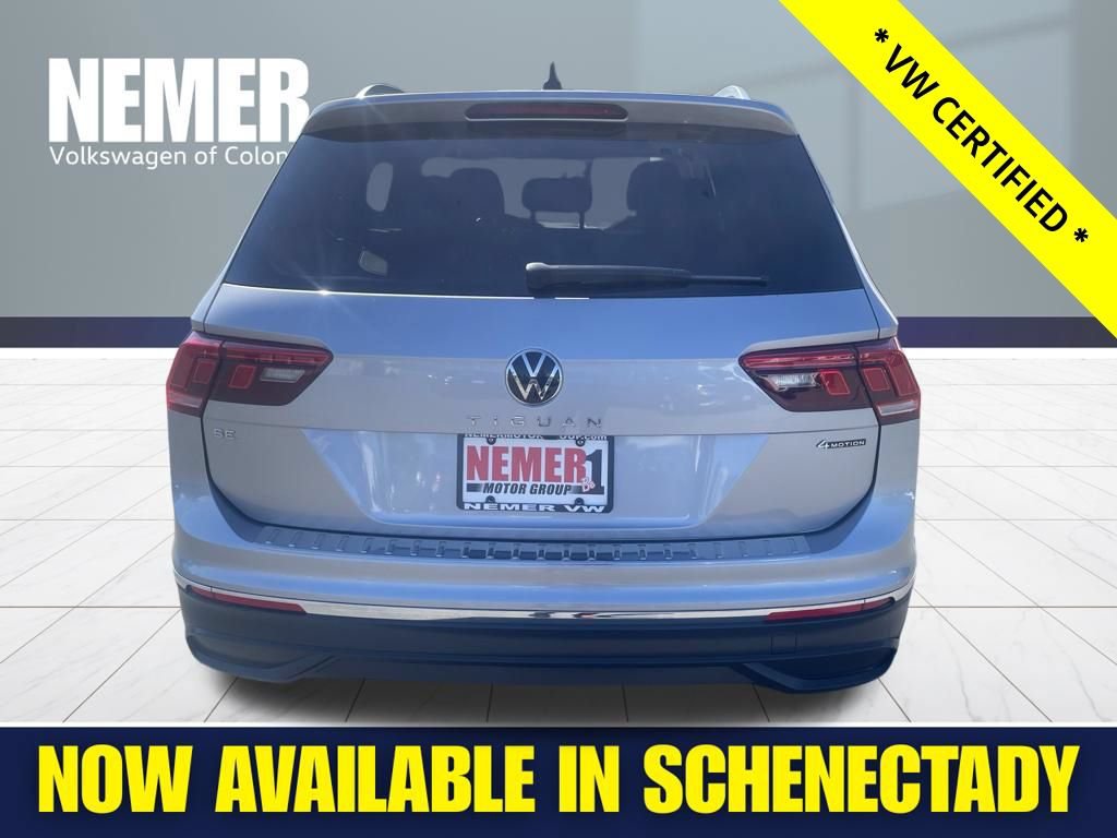 Certified 2023 Volkswagen Tiguan SE w/ Panoramic Sunroof Package AWD/4WD image 4