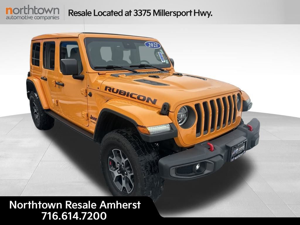 Used 2021 Jeep Wrangler Unlimited Rubicon image 2
