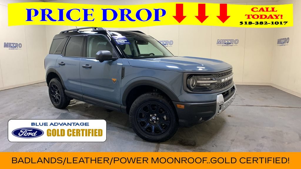 Certified 2025 Ford Bronco Sport Badlands w/ Badlands Tech Package