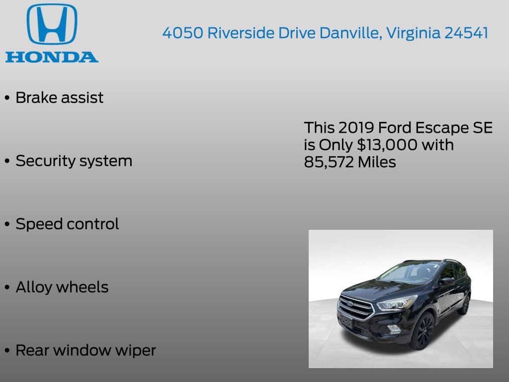 Used 2019 Ford Escape SE AWD/4WD image 12
