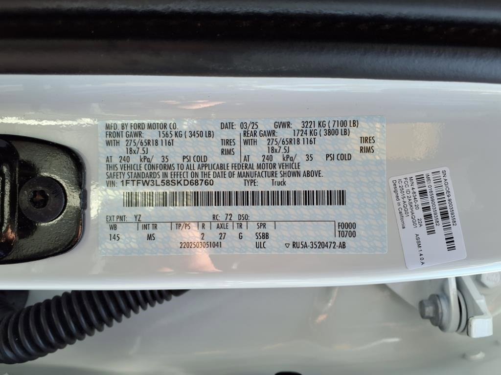 Used 2025 Ford F150 XLT w/ Equipment Group 301A Standard image 30