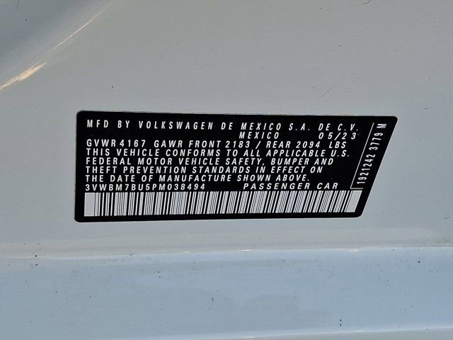Certified 2023 Volkswagen Jetta Sport image 31