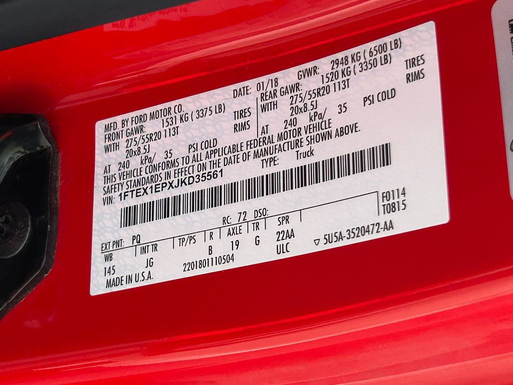 Used 2018 Ford F150 XL w/ Equipment Group 101A Mid image 32