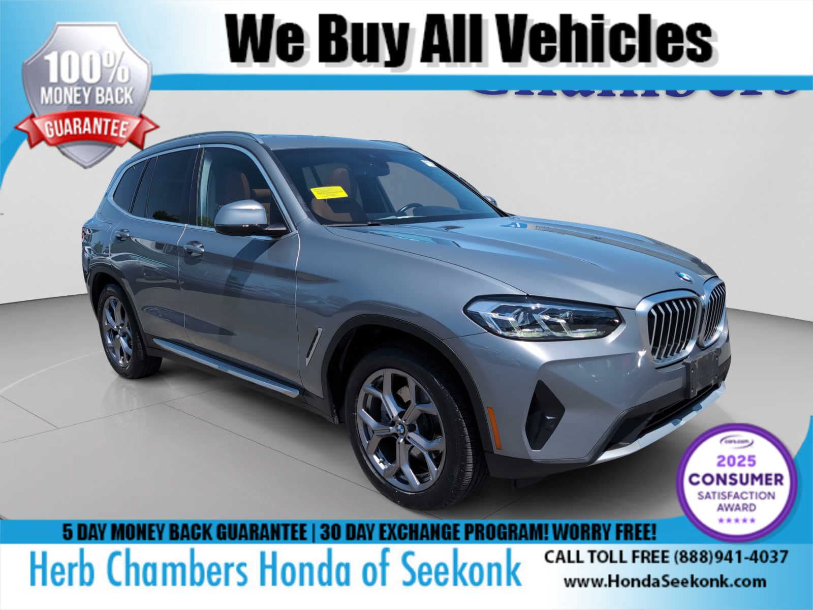 Used 2023 BMW X3 xDrive30i w/ Convenience Package w/ZPA