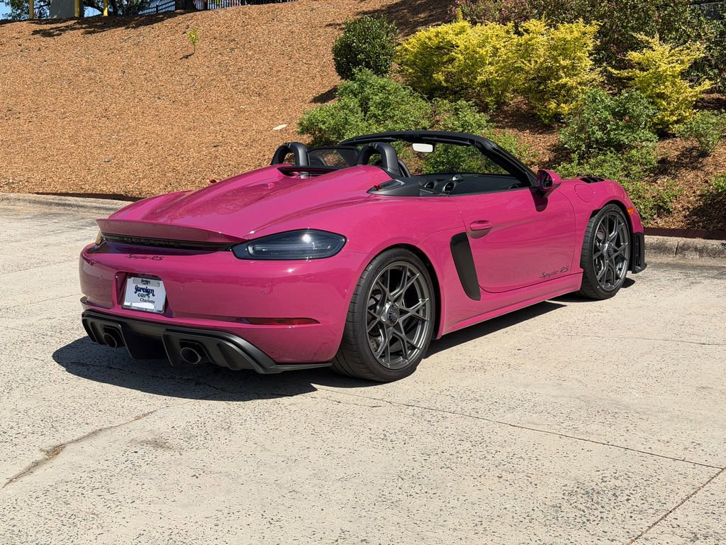 Used 2024 Porsche 718 Boxster Spyder RS w/ Light Design Package image 3