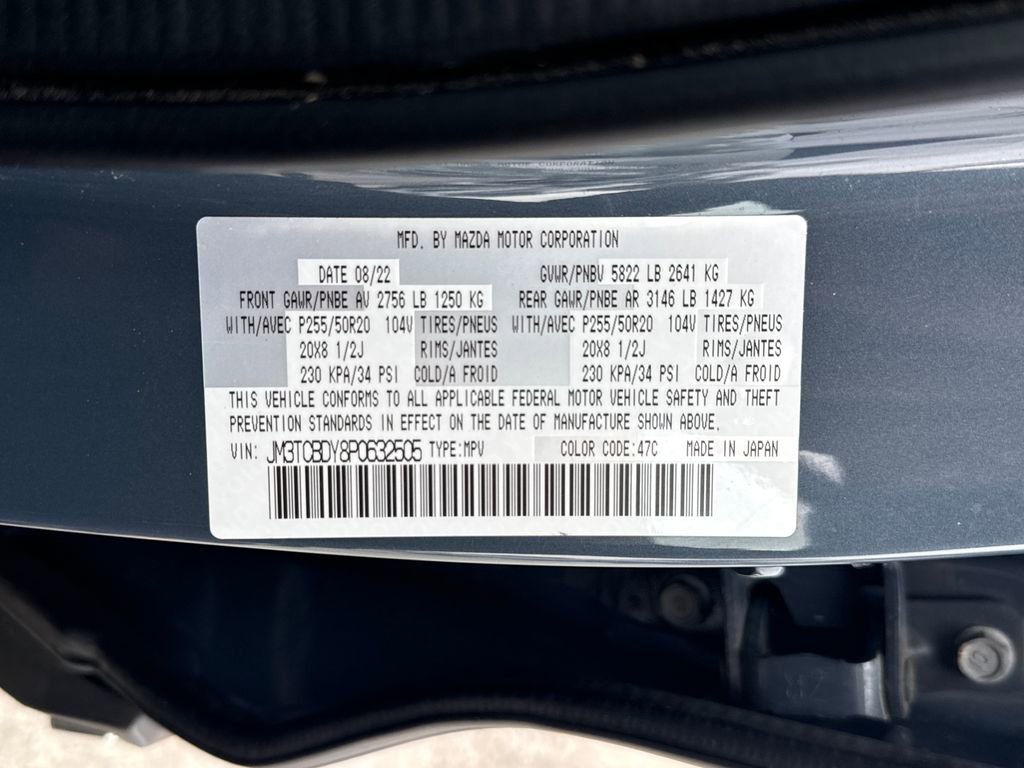 Used 2023 MAZDA CX-9 Carbon Edition AWD/4WD image 12