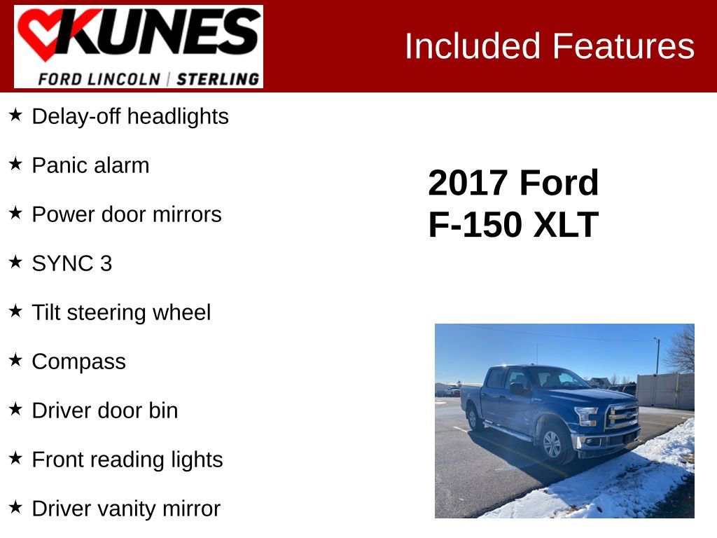 Used 2017 Ford F150 XLT image 3