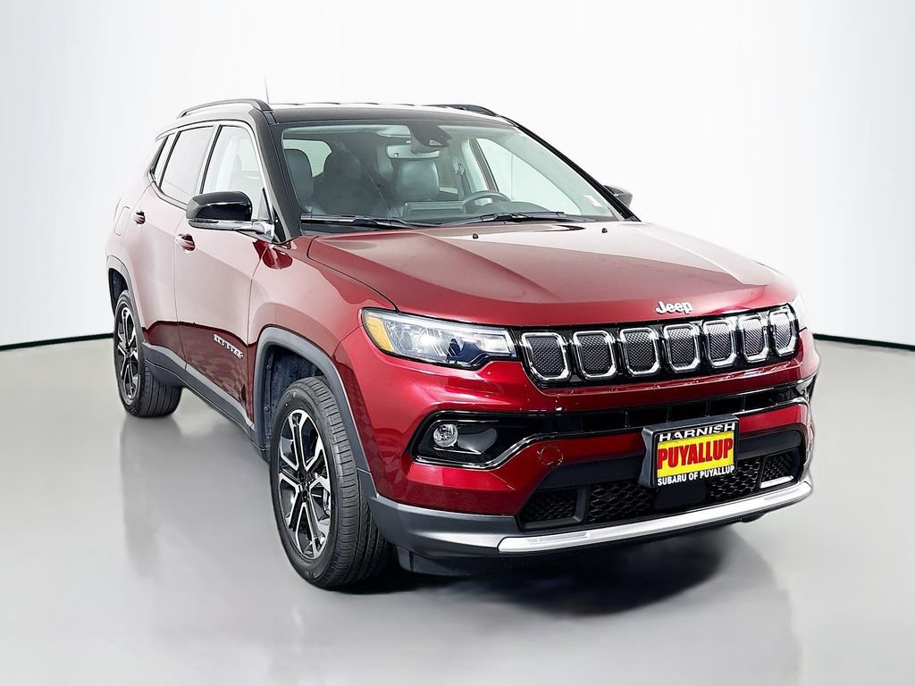 Used 2022 Jeep Compass Limited AWD/4WD image 1