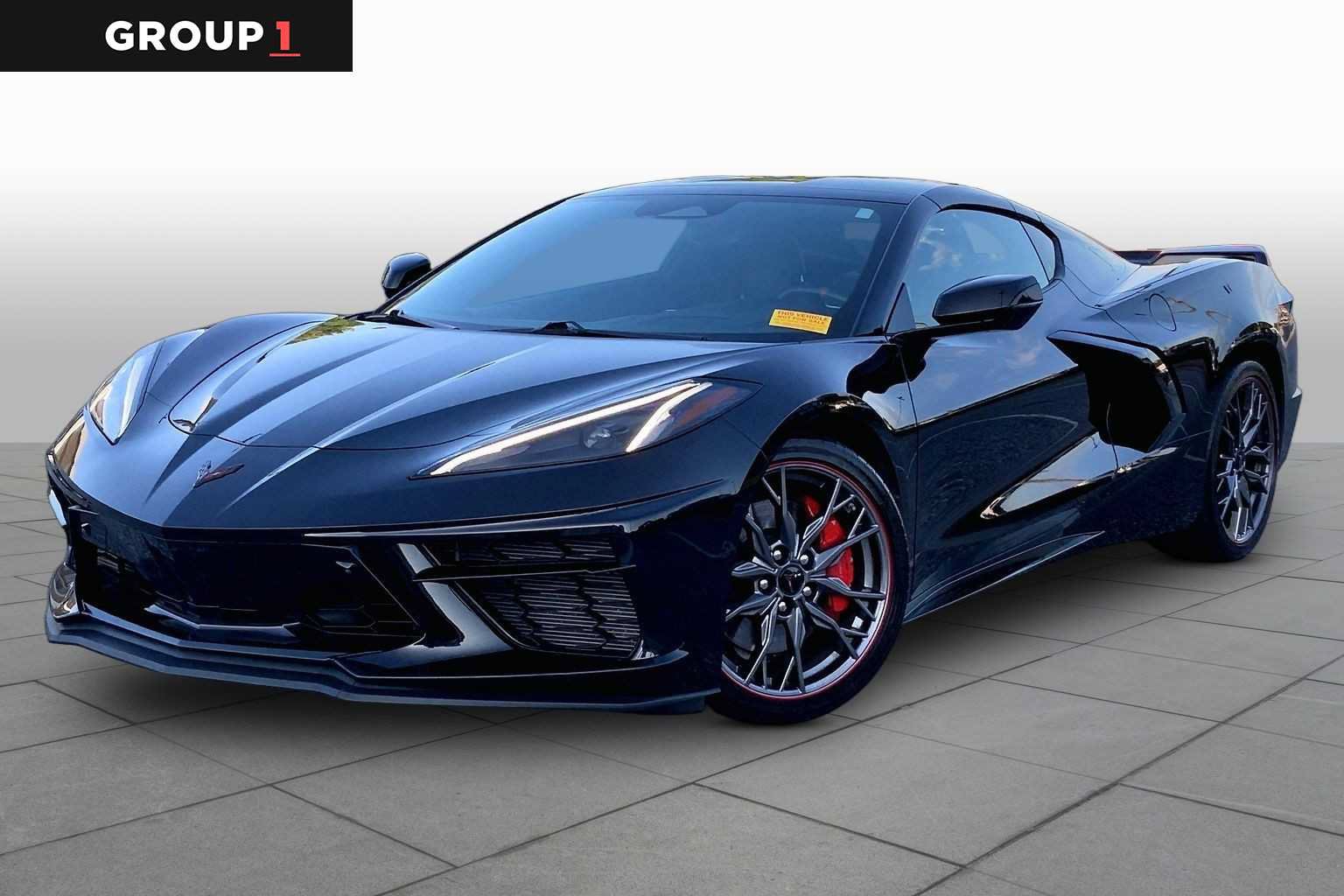 Used 2024 Chevrolet Corvette Stingray Premium Cpe w/ Z51 Performance Package RWD image 1