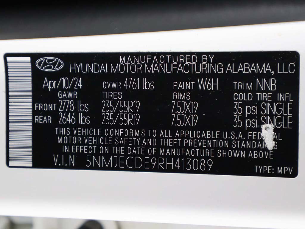 Certified 2024 Hyundai Tucson Limited AWD/4WD image 55