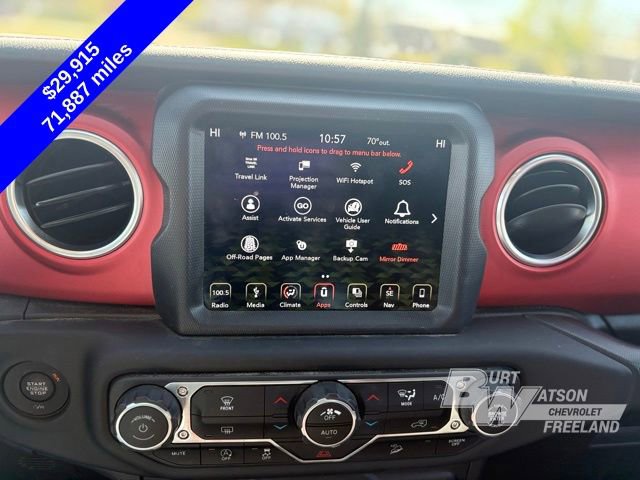 Used 2018 Jeep Wrangler Unlimited Rubicon w/ Dual Top Group AWD/4WD image 17