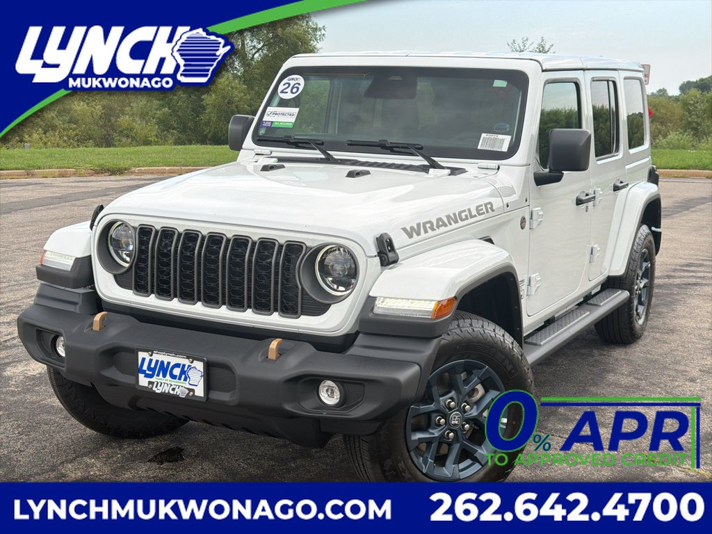 New 2026 Jeep Wrangler Unlimited Sport