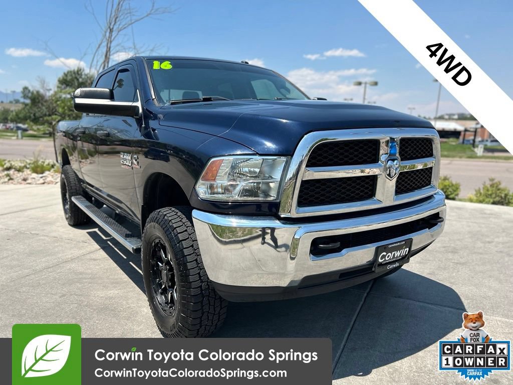 Used 2016 RAM 2500 Tradesman w/ Chrome Appearance Group