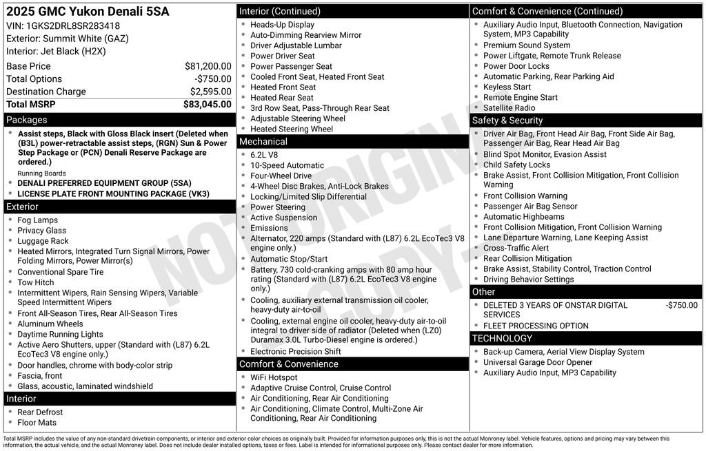 Certified 2025 GMC Yukon Denali image 35