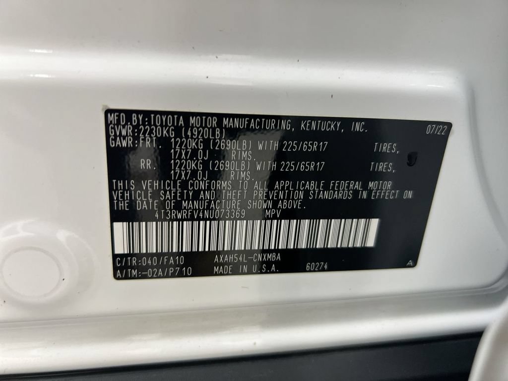 Used 2022 Toyota RAV4 XLE w/ Convenience Package AWD/4WD image 28