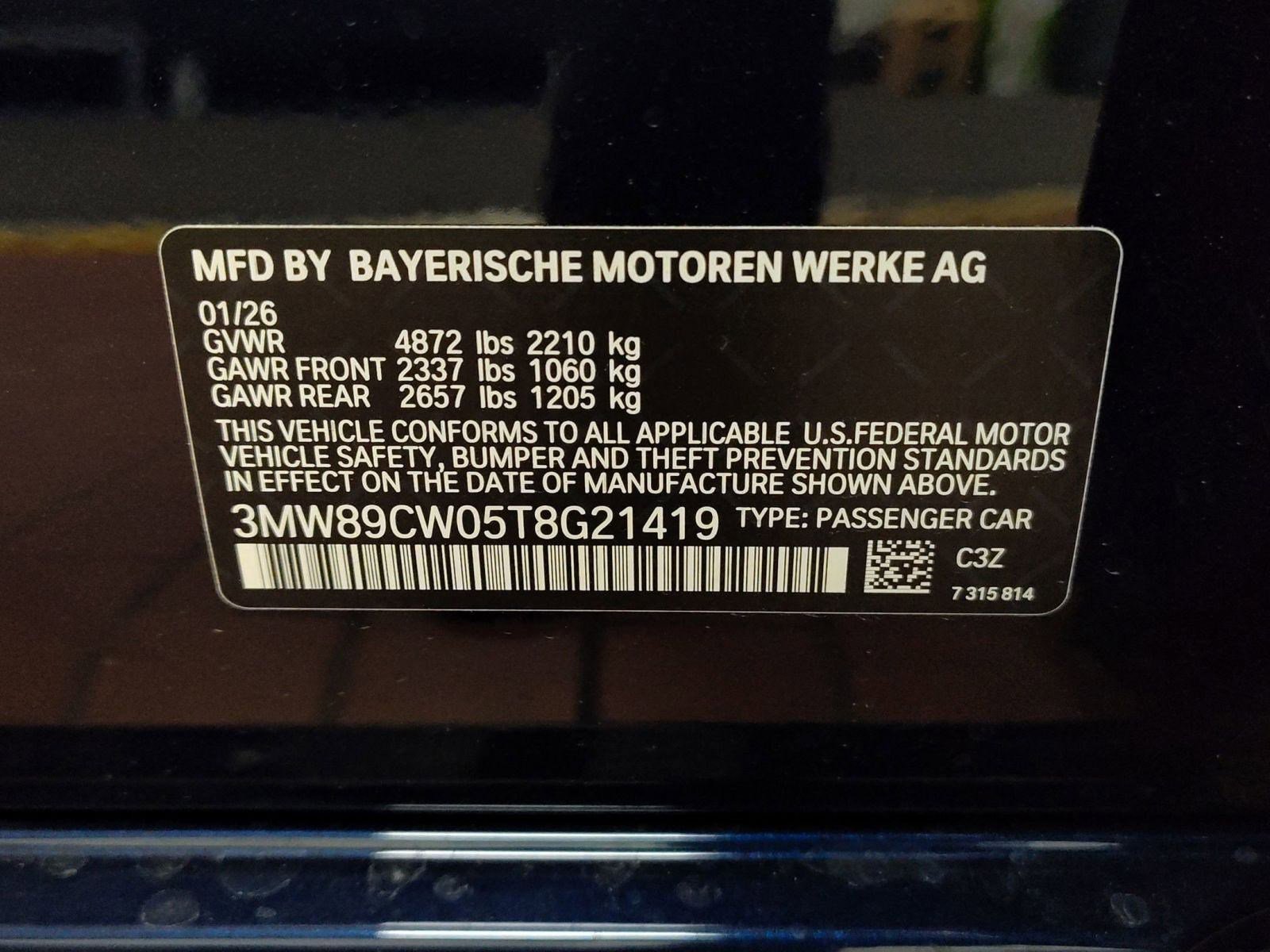 New 2026 BMW 330i xDrive Sedan w/ M Sport Package image 17