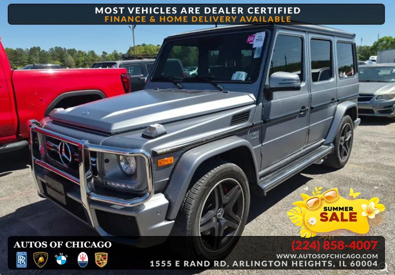 Used 2016 Mercedes-Benz G 63 AMG 4MATIC image 1