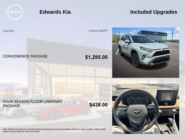Used 2019 Toyota RAV4 XLE w/ Convenience Package AWD/4WD image 4