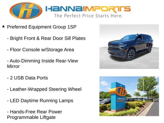 Used 2021 Chevrolet Tahoe RST w/ Rear Media and Nav Package RWD image 15
