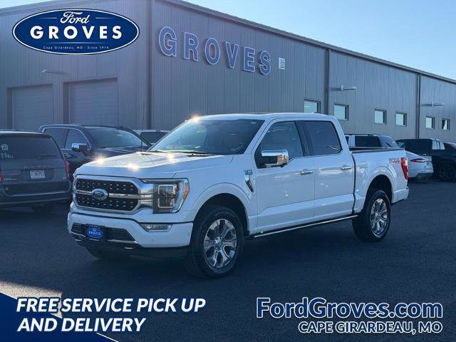 Certified 2021 Ford F150 Platinum w/ Equipment Group 701A High AWD/4WD image 1