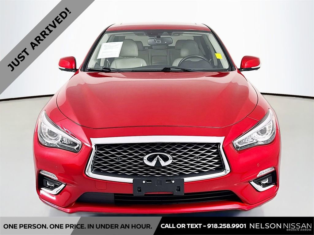 Used 2022 INFINITI Q50 Luxe w/ Cargo Package RWD image 2