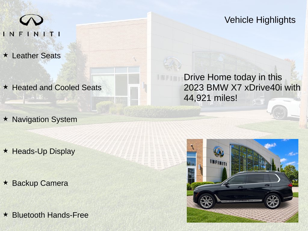 Used 2023 BMW X7 xDrive40i AWD/4WD image 9