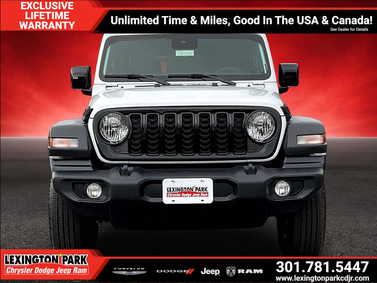 Used 2025 Jeep Wrangler Unlimited Sport AWD/4WD image 2
