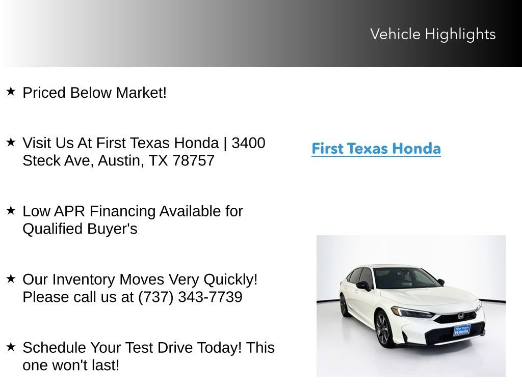 Certified 2026 Honda Civic Sport Touring image 10