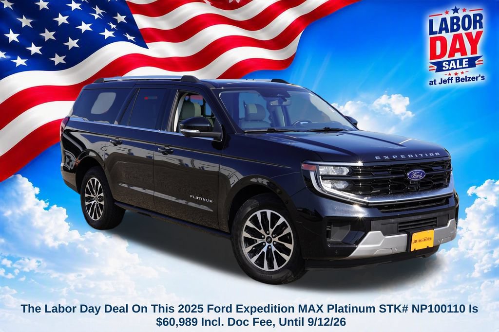 Certified 2025 Ford Expedition Max Platinum