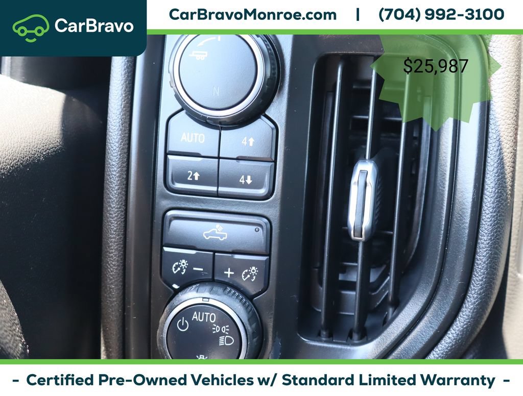 Certified 2019 Chevrolet Silverado 1500 Custom Trail Boss w/ Custom Convenience Package AWD/4WD image 25