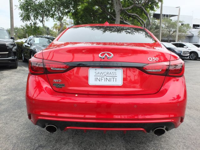 Certified 2023 INFINITI Q50 Sensory AWD/4WD image 10