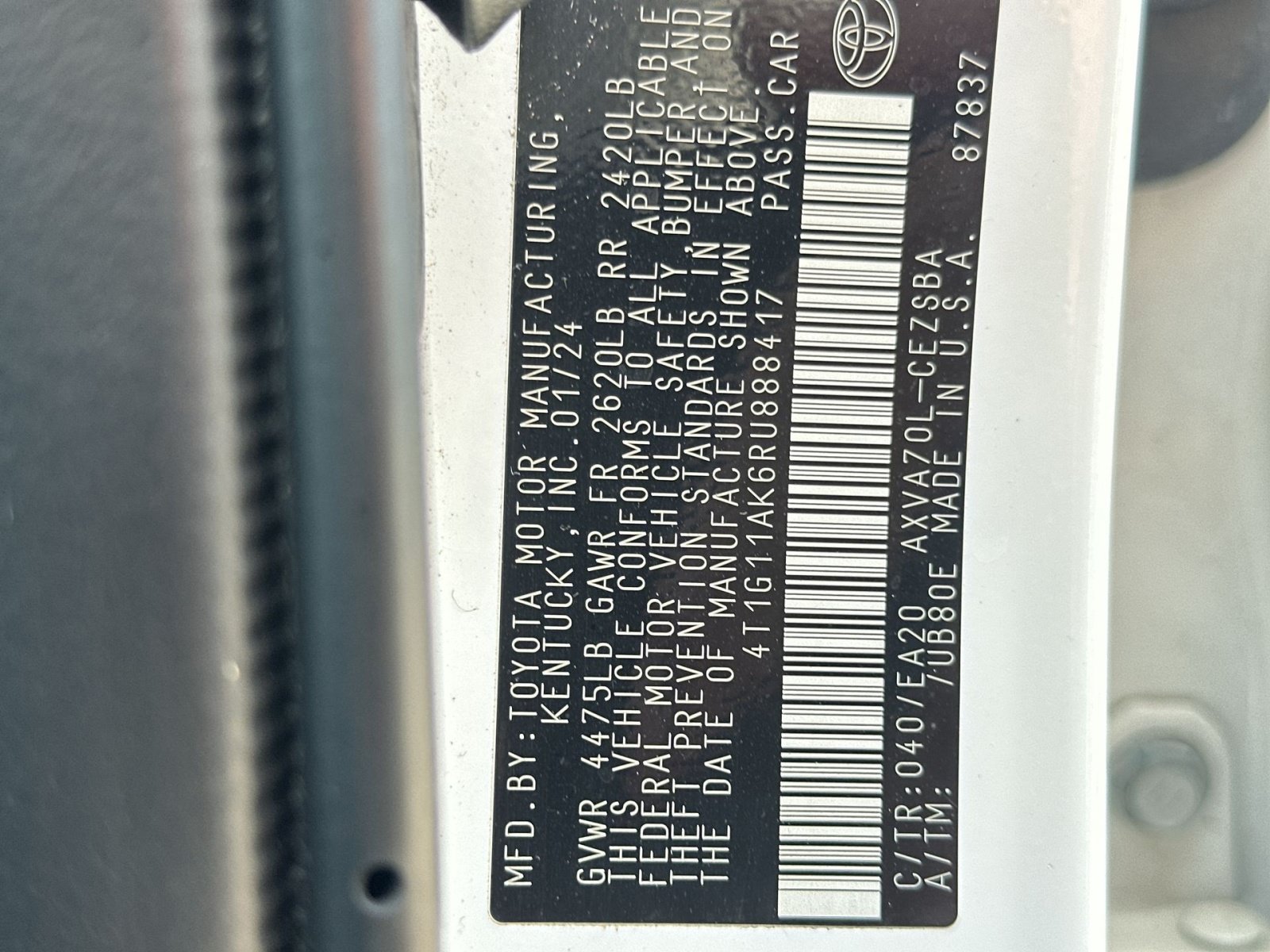 Used 2024 Toyota Camry SE FWD image 35