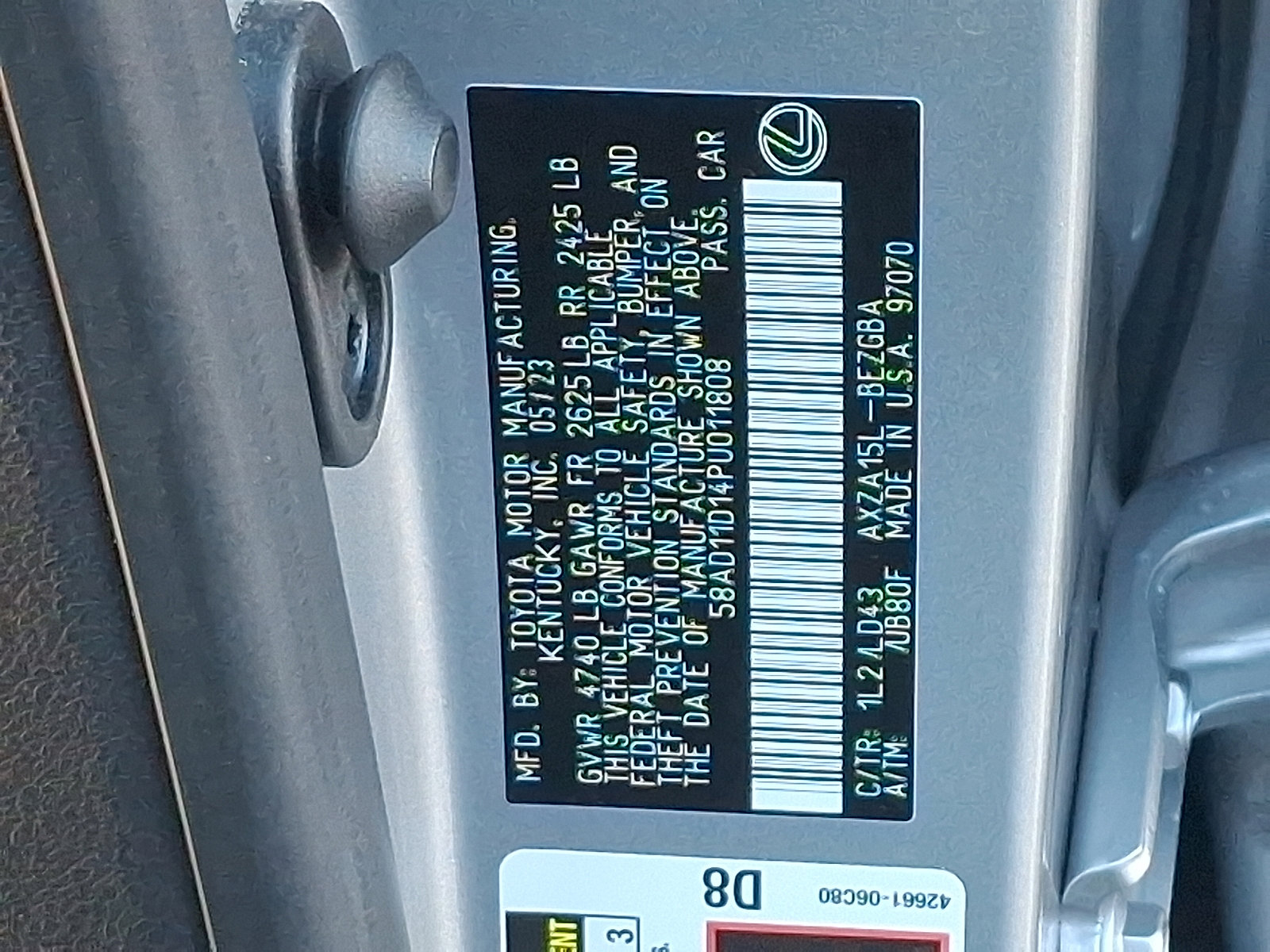 Used 2023 Lexus ES 250 w/ Premium Package image 27