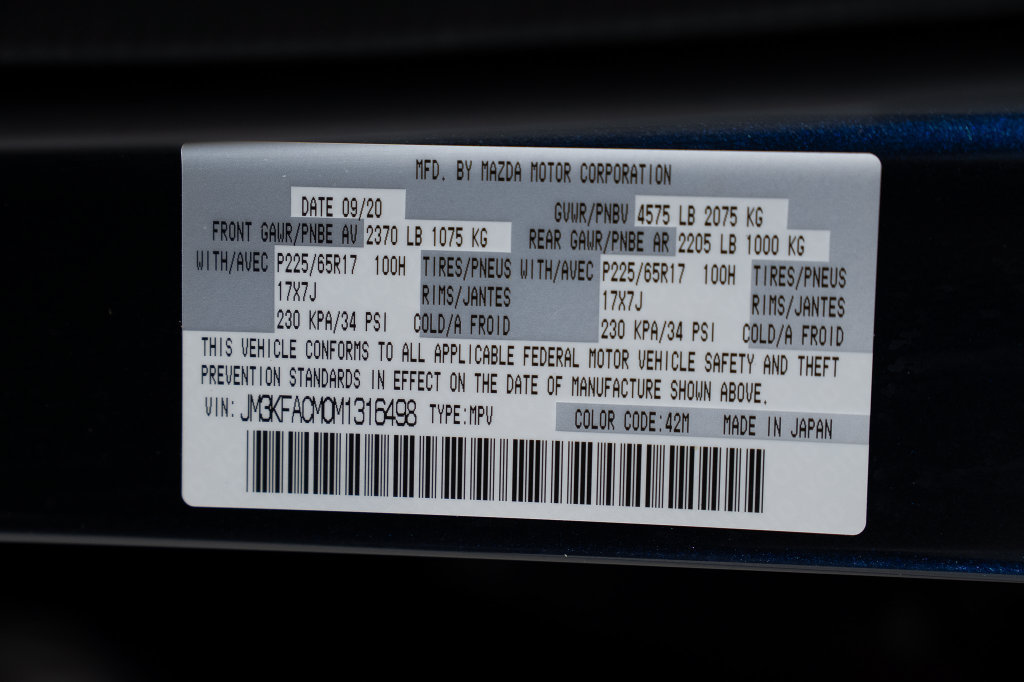 Used 2021 MAZDA CX-5 Touring FWD image 37