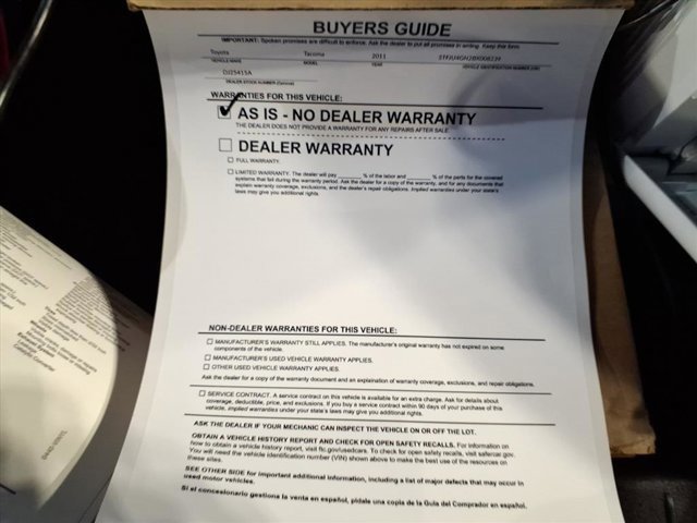 Used 2011 Toyota Tacoma PreRunner image 35