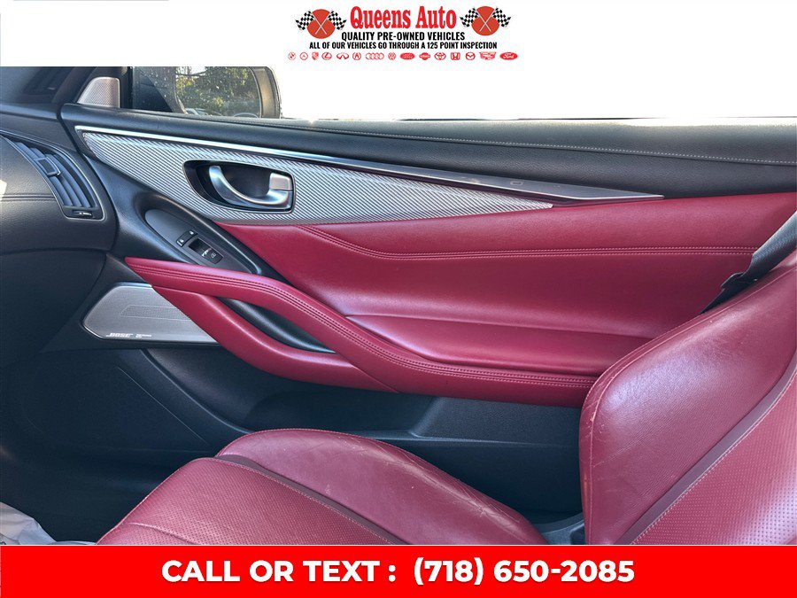 Used 2019 INFINITI Q60 Red Sport 400 w/ Cargo Package RWD image 26