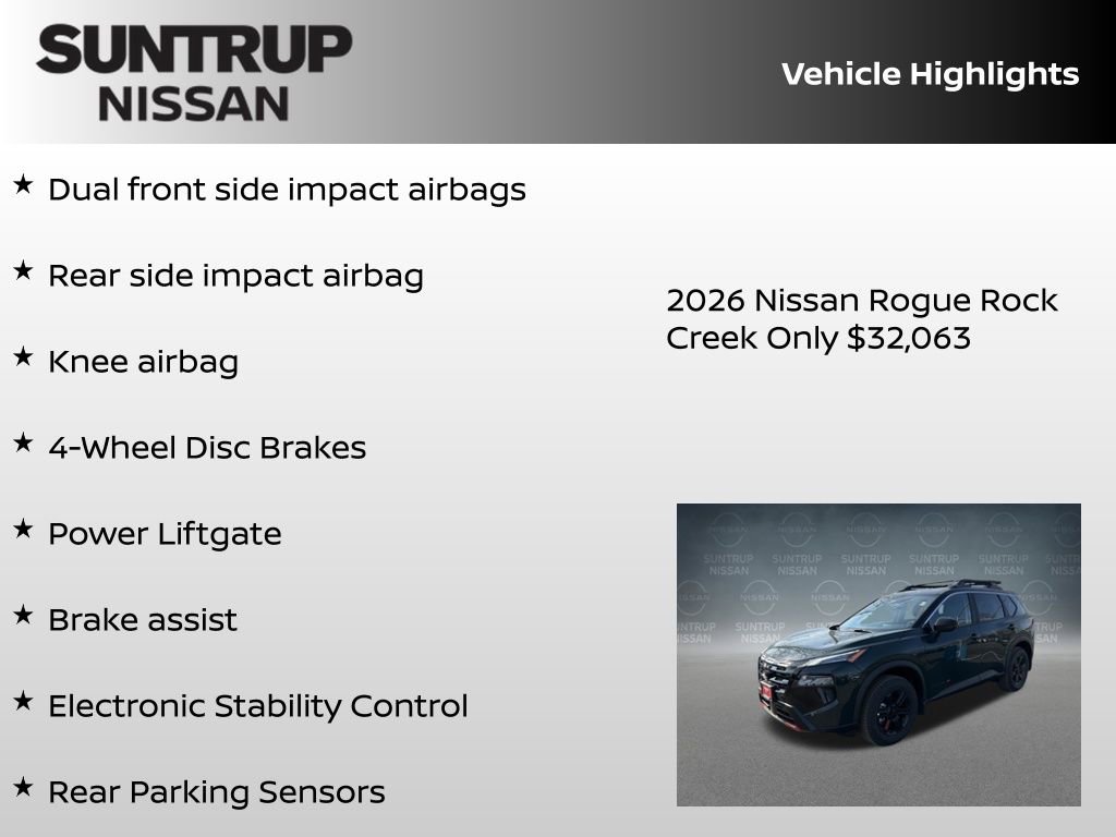 New 2026 Nissan Rogue SV AWD/4WD image 23