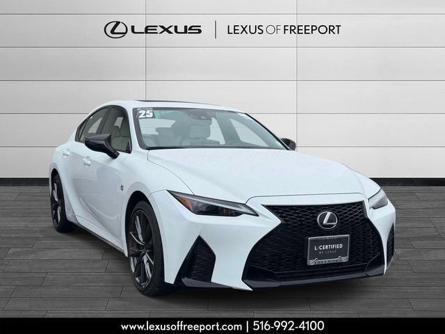 Certified 2025 Lexus IS 350 F Sport w/ Navigation Package