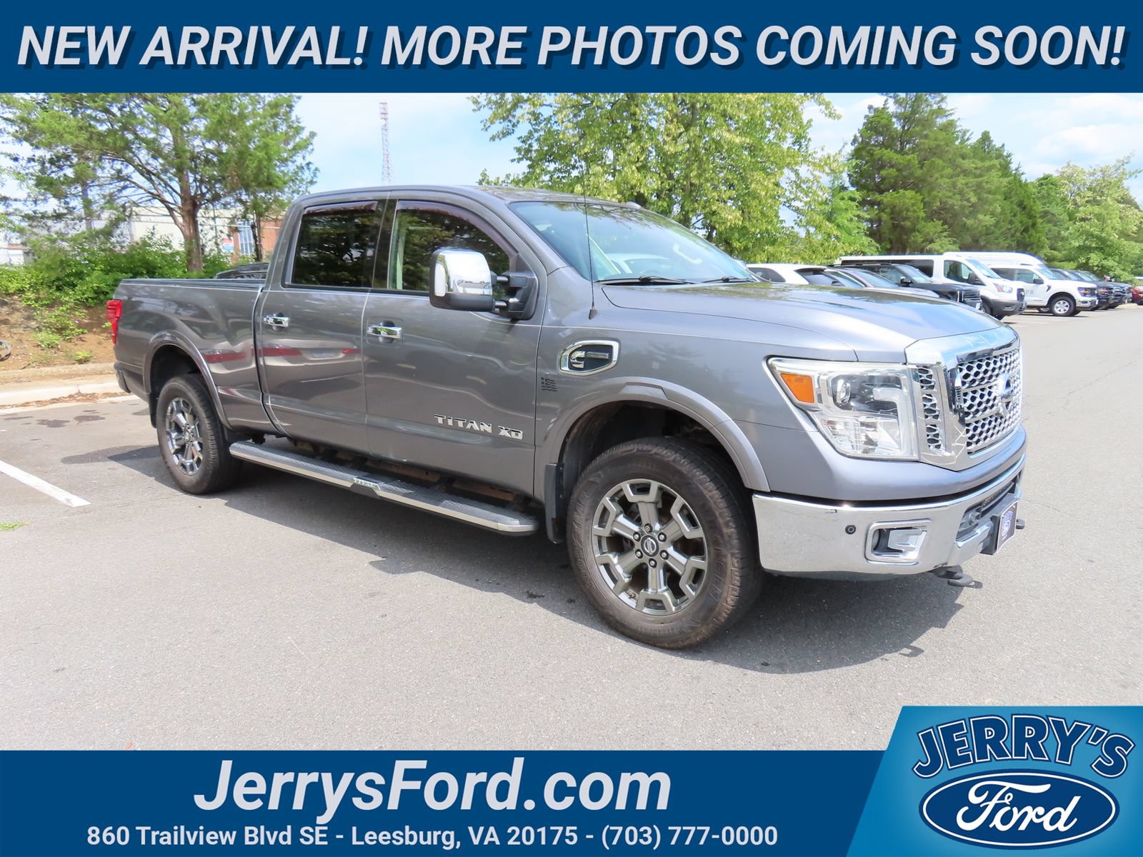 Used 2017 Nissan Titan SL w/ Chrome Package