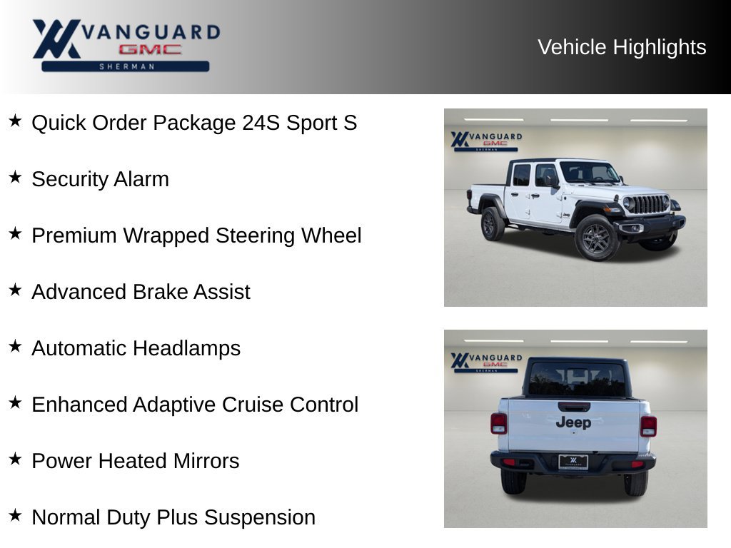 Used 2025 Jeep Gladiator Sport AWD/4WD image 11