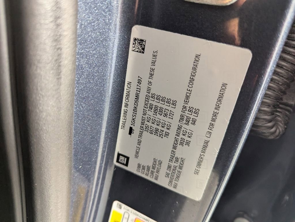 Used 2021 GMC Yukon SLT w/ SLT Luxury Plus Package RWD image 31