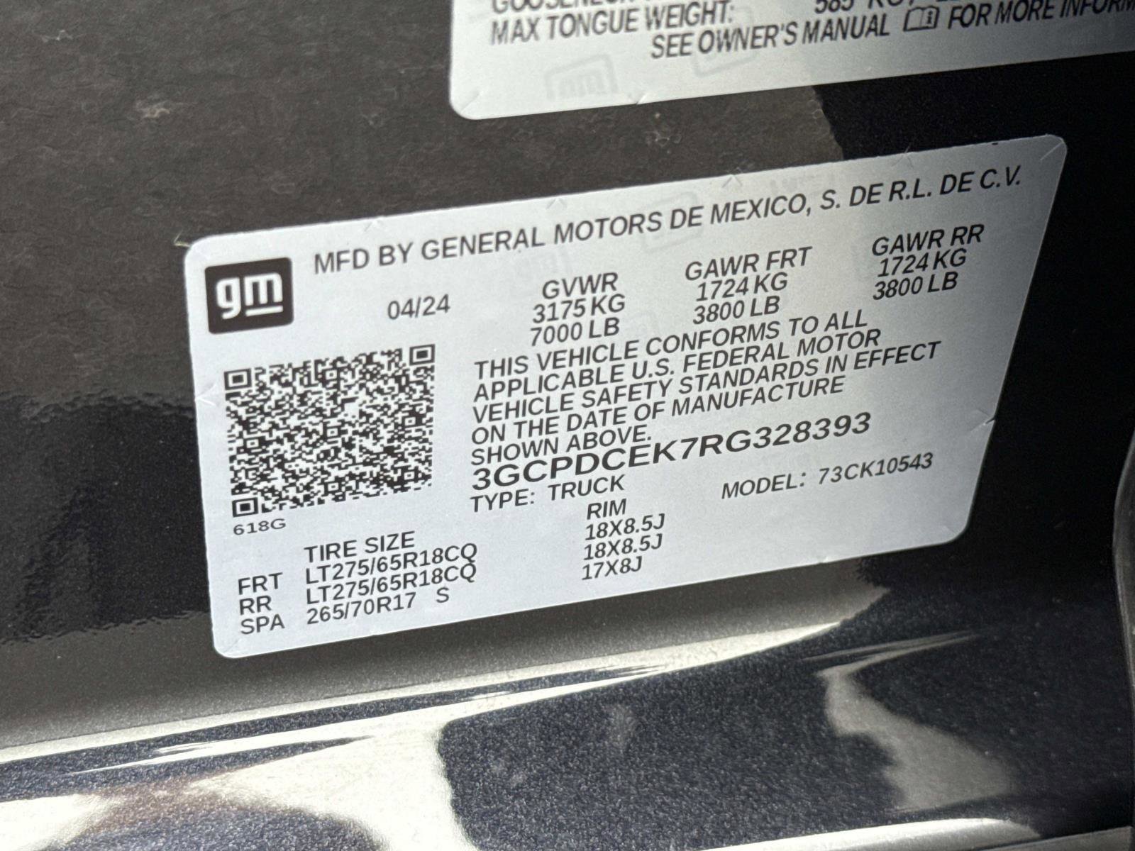 Used 2024 Chevrolet Silverado 1500 Custom Trail Boss image 30